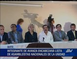 González encabezará lista de asambleístas nacionales de La Unidad