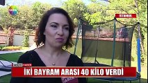 İki bayram arası tam 40 kilo verdi! | Haberler