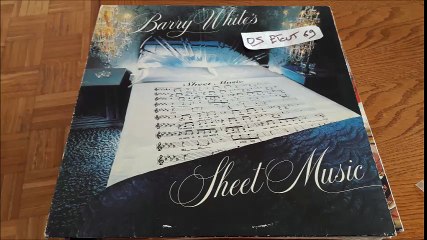 BARRY WHITE-LOVE MAKIN' MUSIC(RIP ETCUT)UNLIMITED GOLD REC 80