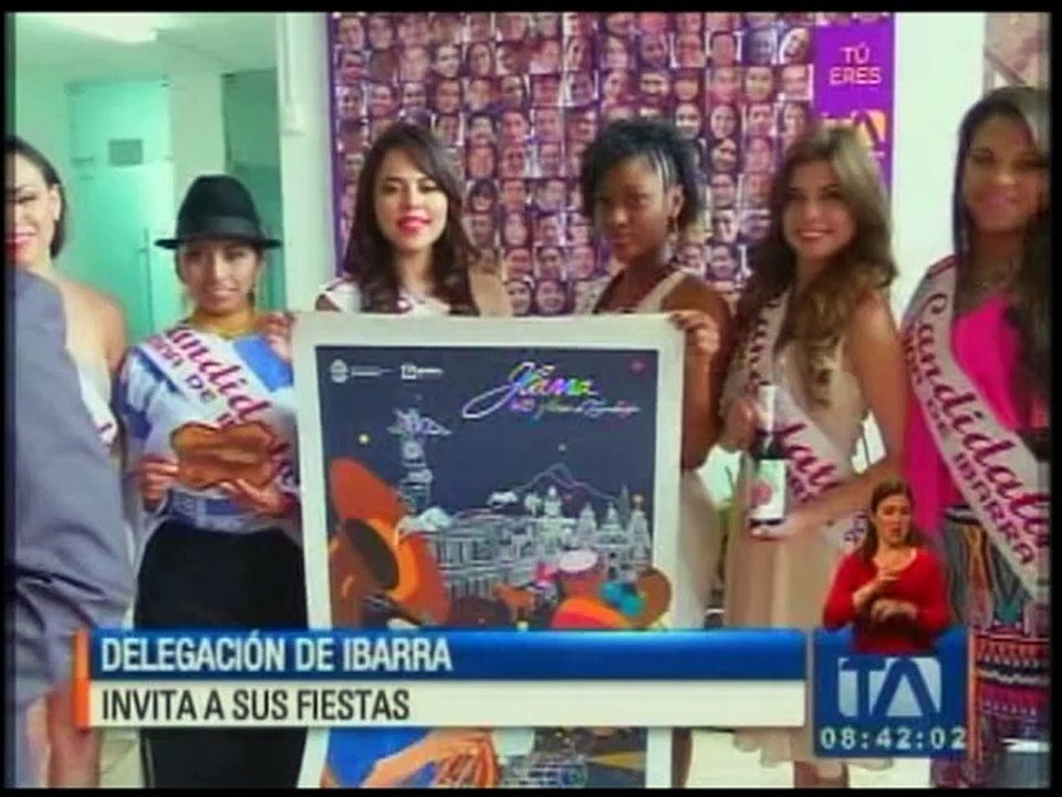 Ibarra invita a sus fiestas