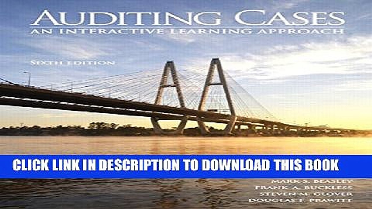 [Read PDF] Auditing Cases: An Interactive Learning Approach (6th Edition) Download Online