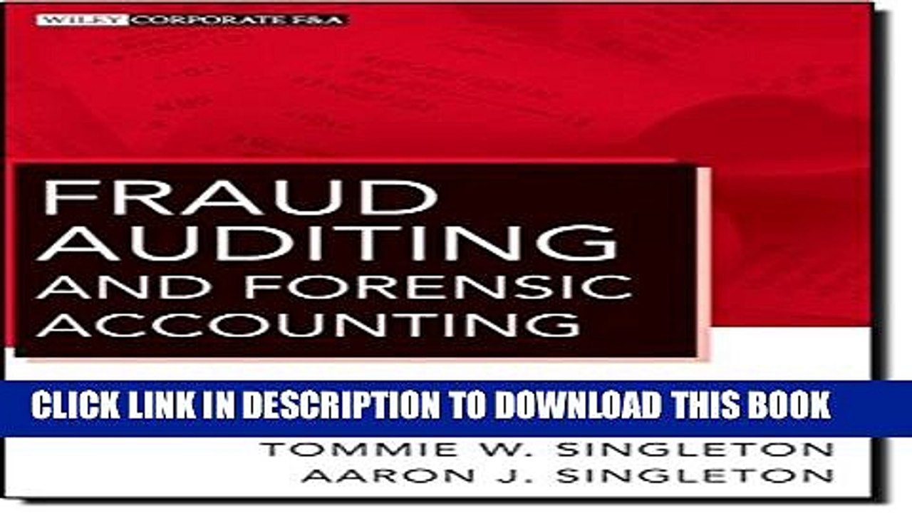 [Read PDF] Fraud Auditing and Forensic Accounting Download Free