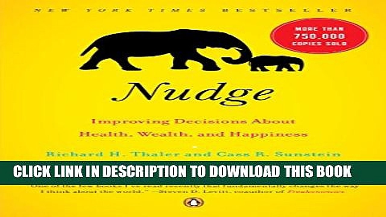 [PDF] Nudge: Improving Decisions About Health, Wealth, and Happiness Full Colection