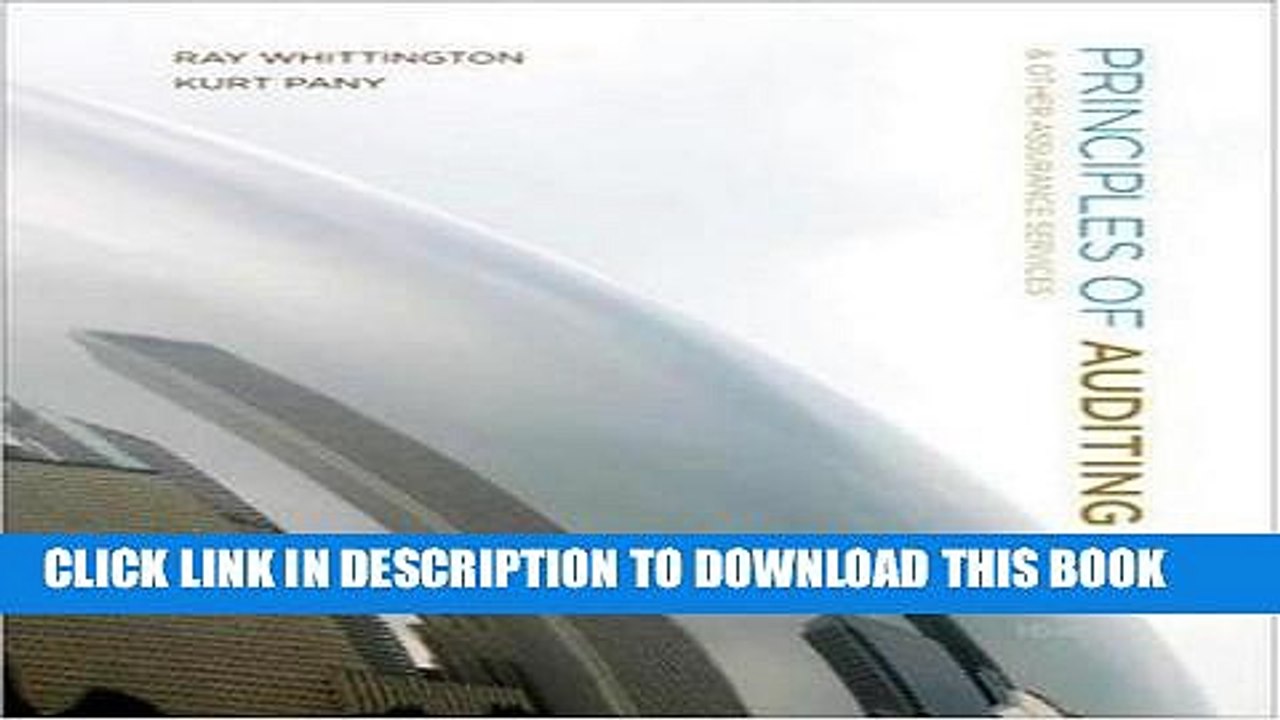 [Read PDF] Principles of Auditing and Other Assurance Services w/ACL CD Ebook Online