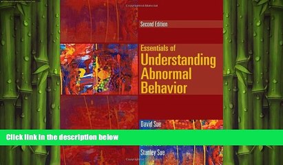 behold  Essentials of Understanding Abnormal Behavior