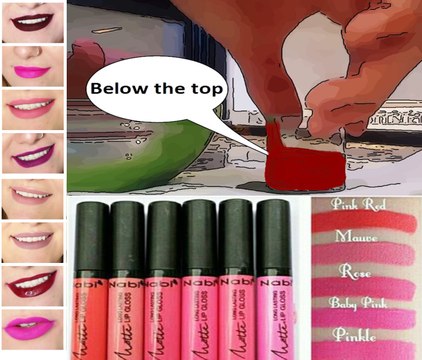 How to make your own liquid lipstick at home with NATURAL INGREDIENTS in mutiple shades