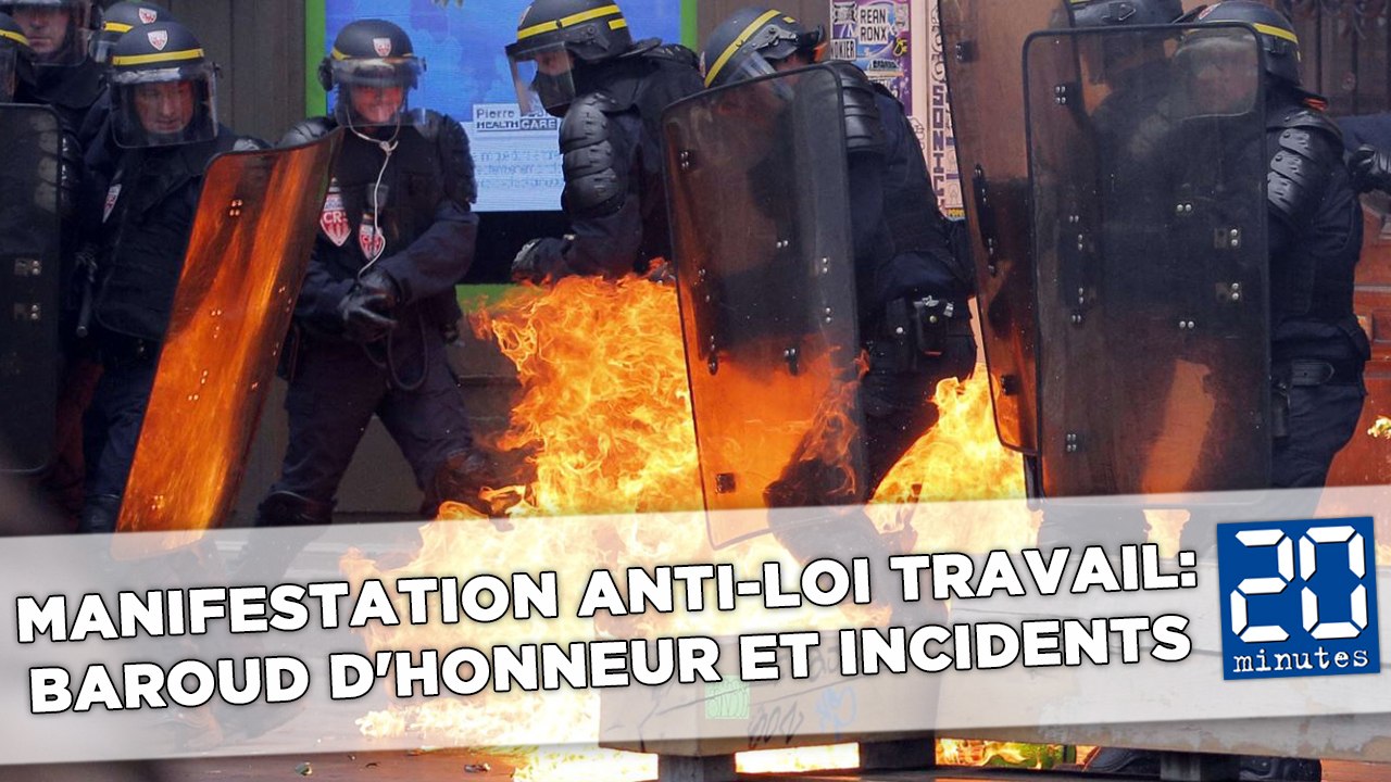 Manifestation anti-Loi Travail: Baroud d'honneur et incidents à Paris