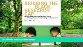 Big Deals  Bridging The Black Research Gap: On Integrated Academic and Research Capacity Building