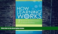 Big Deals  How Learning Works: Seven Research-Based Principles for Smart Teaching  Best Seller