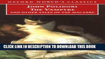 [PDF] The Vampyre and Other Tales of the Macabre Full Collection