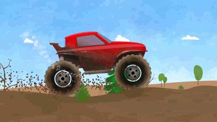 Animation for Kids. Car Doctor McWheelie. SUV car and Carwash. Car repair cartoon