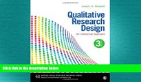 there is  Qualitative Research Design: An Interactive Approach (Applied Social Research Methods)