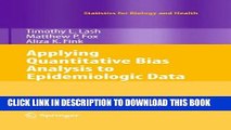 [PDF] Applying Quantitative Bias Analysis to Epidemiologic Data Full Online