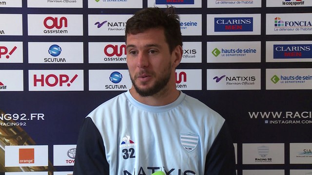 Top 14 - Racing92: Laurent Travers et Manuel Carizza parlent de Gerbrandt Grobler