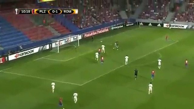Marek Bakoš Goal HD FC Viktoria Plzen 1-1 AS Roma 15.09.2016 HD