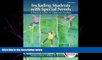 behold  Including Students with Special Needs: A Practical Guide for Classroom Teachers (6th