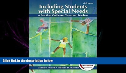 behold  Including Students with Special Needs: A Practical Guide for Classroom Teachers (6th