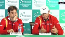 Rafael Nadal Press conference in New Delhi / Davis Cup / 15 Sept. 2016