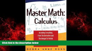 Big Deals  Master Math: Calculus  Free Full Read Most Wanted