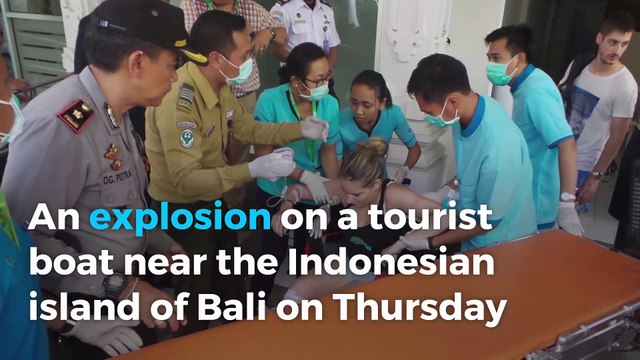 2 dead, 3 injured in tourist-boat explosion near Bali