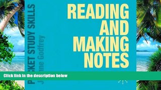 Big Deals  Reading and Making Notes (Pocket Study Skills)  Free Full Read Best Seller