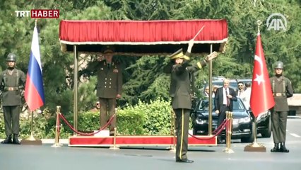 Rusya Genelkurmay Başkanı Orgeneral Gerasimov Ankara'da
