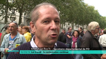 3 questions en plus : Loi Travail : le retour de la contestation