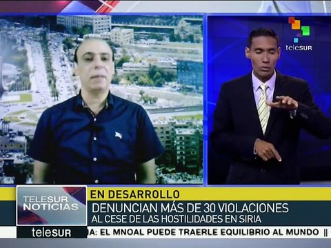 Siria: denuncian más de 30 violaciones al cese al fuego pactado