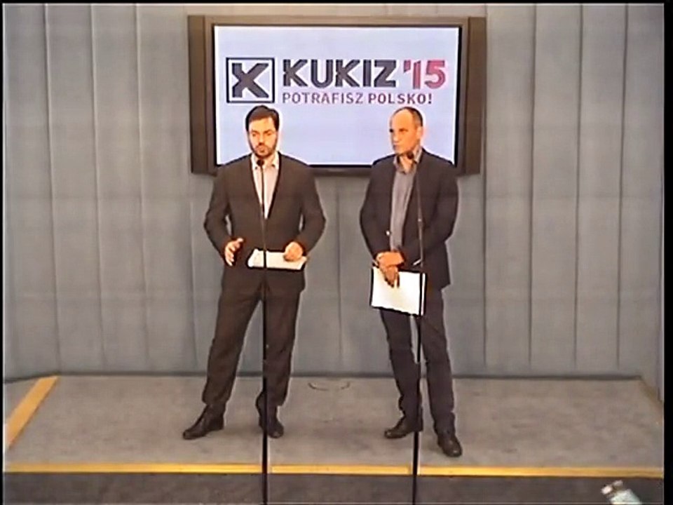 Poseł Paweł Kukiz - konferencja z 13 września 2016 r.