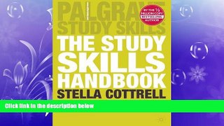 Big Deals  The Study Skills Handbook (Palgrave Study Skills)  Free Full Read Most Wanted