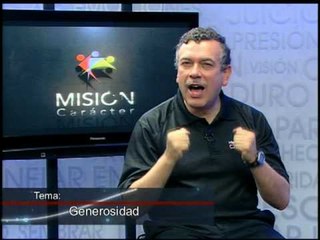 Generosidad Principio Misión Carácter