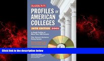 Must Have PDF  Profiles of American Colleges with CD-ROM (Barron s Profiles of American Colleges)