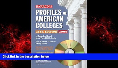 Must Have PDF  Profiles of American Colleges with CD-ROM (Barron s Profiles of American Colleges)