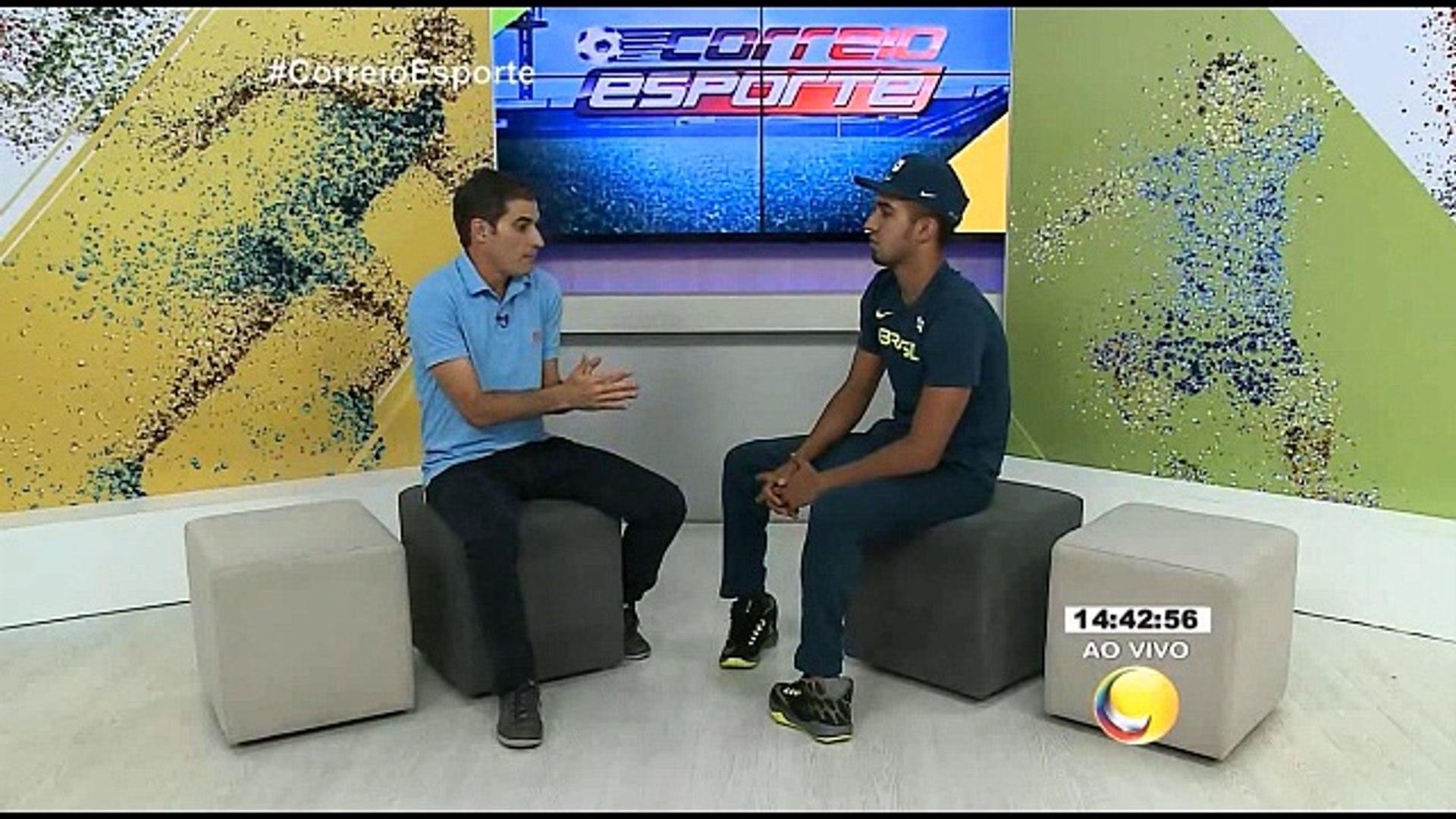 Correio Esporte - Entrevista com Cícero Valdiram competiu nos jogos dos rio.