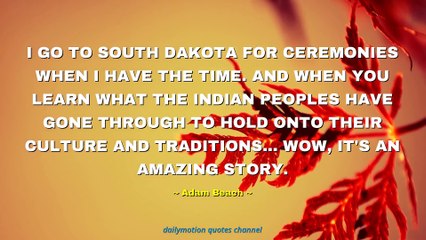 Adam Beach Quotes #1