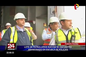 Ministro Basombrío: "Compra de patrulleros se hizo con los pies"