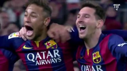 Site oficial de Neymar exalta sucesso de parceria com Messi em vídeo especial