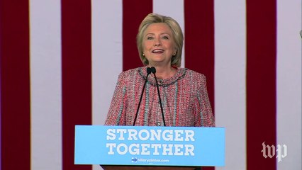 Clinton glad to be 'back on campaign trail' after illness