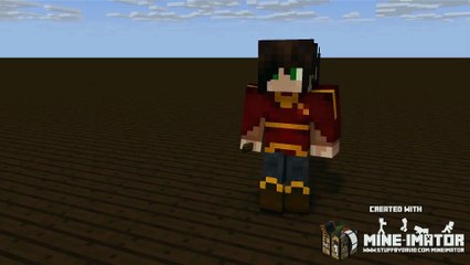Minecraft Animation - Harry Potter Spell (Test#1)