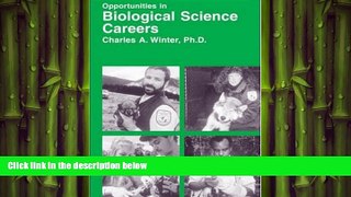 Big Deals  Opportunities in Biological Science Careers  Free Full Read Best Seller
