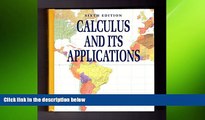 Big Deals  Calculus and its applications  Free Full Read Best Seller