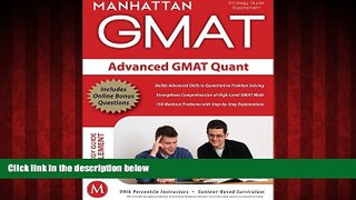 Big Deals  Advanced GMAT Quant (Manhattan Prep GMAT Strategy Guides)  Free Full Read Most Wanted