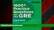 Big Deals  Grockit 1600+ Practice Questions for the GRE: Book + Online (Grockit Test Prep)  Best