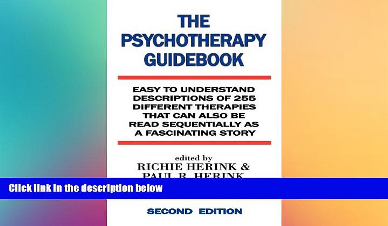 Big Deals  The Psychotherapy Guidebook  Best Seller Books Most Wanted
