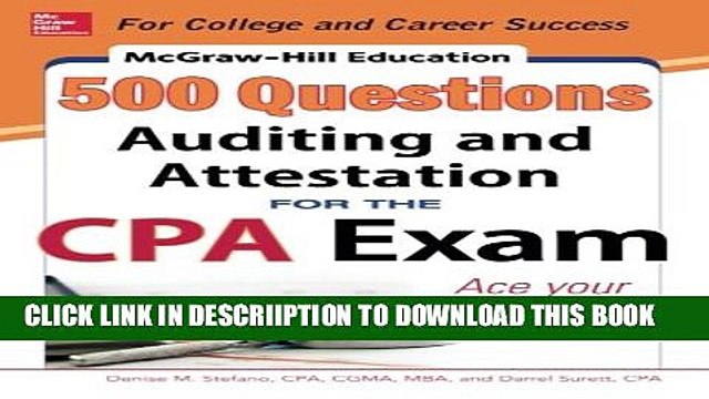 [PDF] McGraw-Hill Education 500 Auditing and Attestation Questions for the CPA Exam (McGraw-Hill s