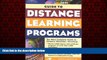 Big Deals  Peterson s Guide to Distance Learning Programs 2001 (Peterson s Guide to Distance