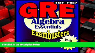 Big Deals  GRE Test Prep Algebra Review--Exambusters Flash Cards--Workbook 5 of 6: GRE Exam Study