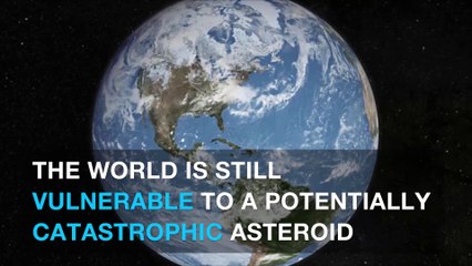 Earth vulnerable to major asteroid strike, White House scientist warns