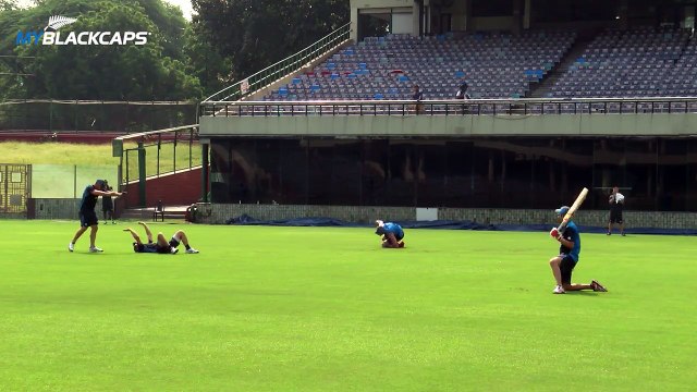 Cricket fielding Practice session in ground 2016