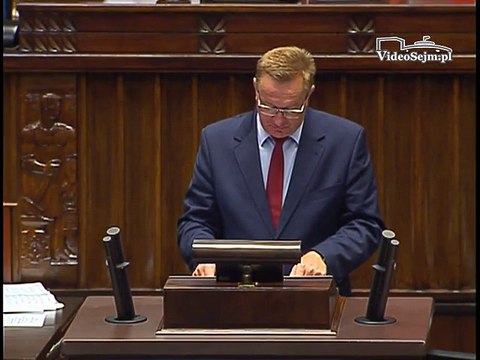 Poseł Ryszard Wilczyński - Wystąpienie z dnia 13 wrze�nia 2016 roku.